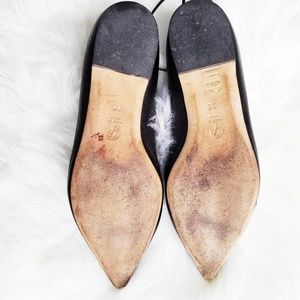 M. Gemi Shoes - M. Gemi | Black Leather Lace Up Pointed Flats M. Gemi Shoes - M. Gemi | Black Leather Lace Up Pointed Flats